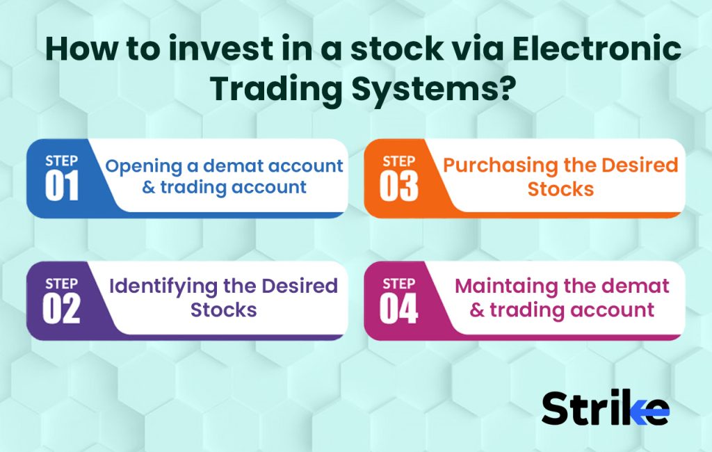 How to Invest in Stock via Electronic Trading Systems?