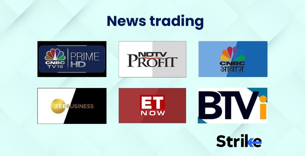 News trading
