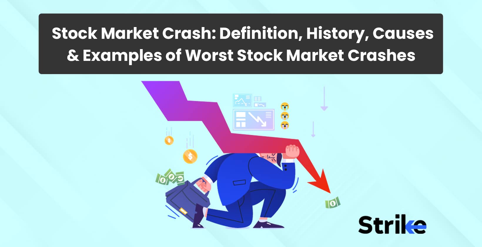 Stock Market Crash: Definition, History, Causes, and Worst Stock Market Crashes