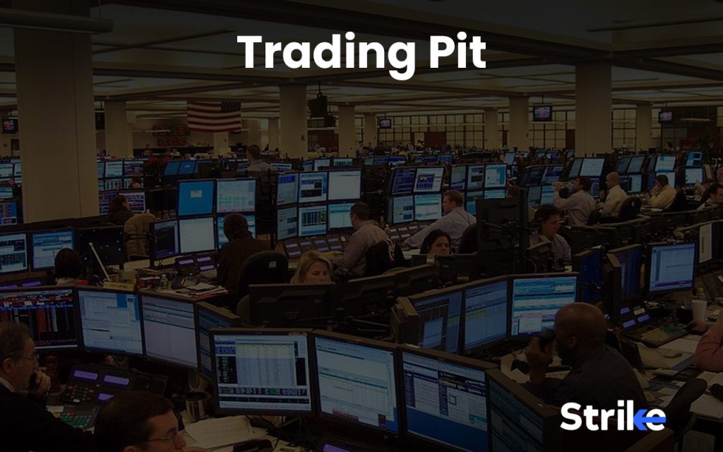 Trading Pit in Open Outcry