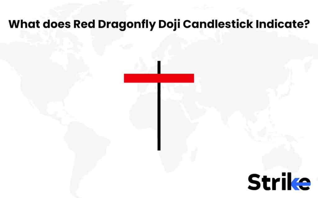 What does Red Dragonfly Doji Candlestick Indicate