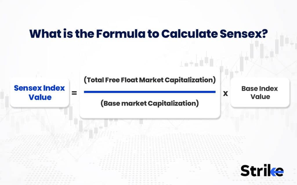 How is Sensex calculated?