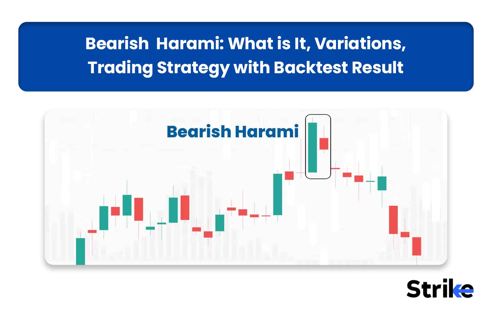Bearish  Harami: What is It, Variations, Trading Strategy with Backtest Result