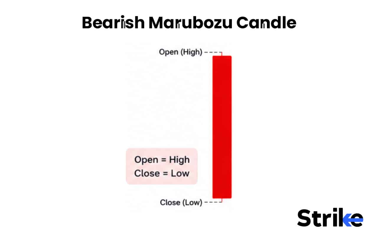 What is a Marubozu Candle? The 7 Structural Types, Real Strategies, and Our Backtest Results 50 Bearish Marubozu Candle