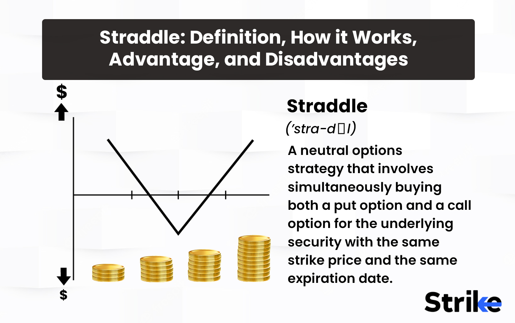 Straddle: Definition, How it Works, Advantage, and Disadvantages