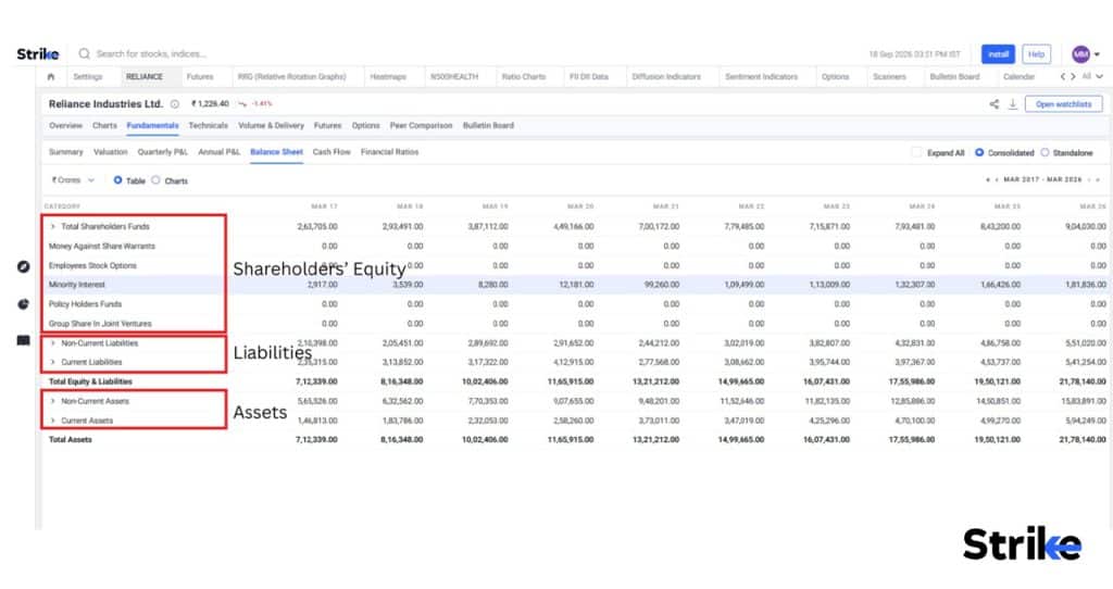 What Is Schedule III Balance Sheet?
