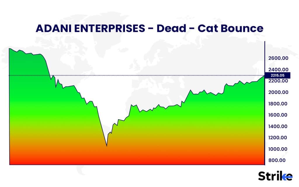 ADANI ENTERPRISES - Dead - Cat Bounce.