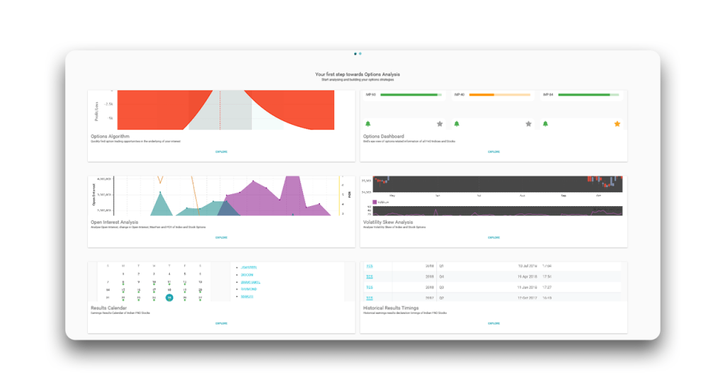 Definedge Opstra_s User Interface & Learning Curve 2