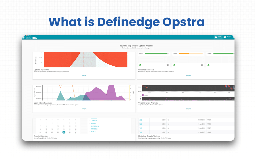 What is Definedge Opstra