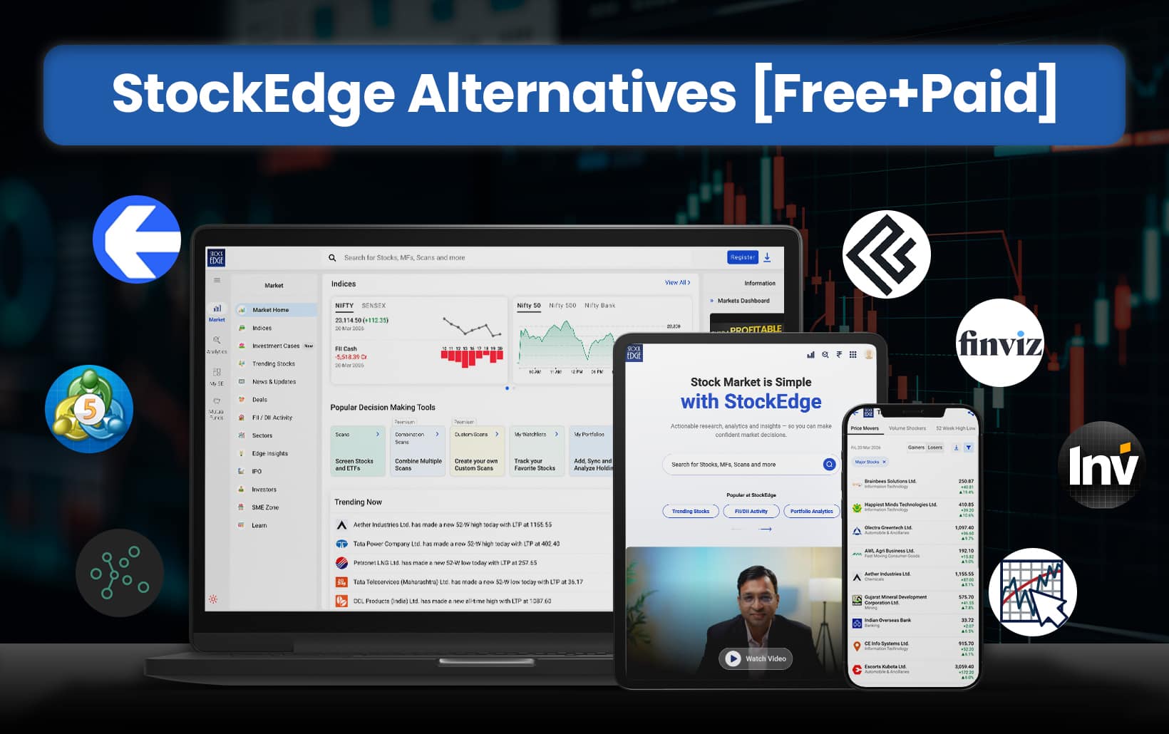 15 StockEdge Alternatives [Free+Paid] You Should Use in 2026