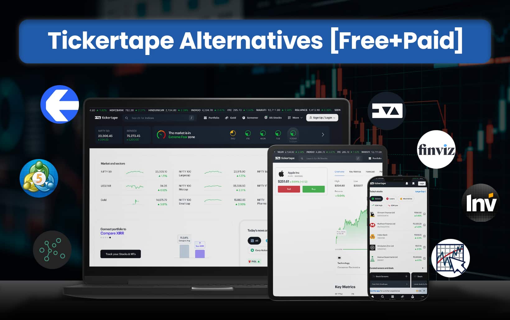 Tickertape Alternatives